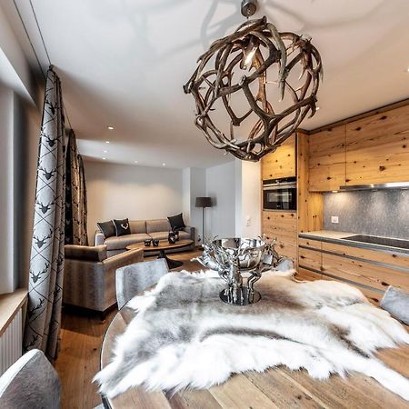 Unique Alpic Style Apartment In The Heart Of Давос Экстерьер фото
